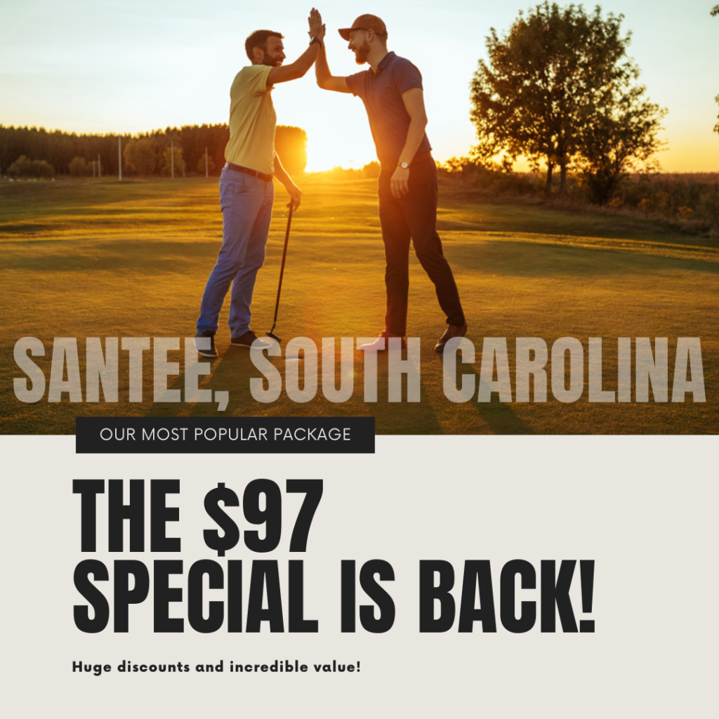 $97 Package Promo - Santee Cooper Golf